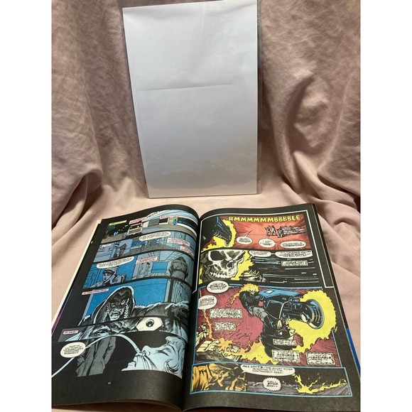 1990 Ghost Rider v2 #7 Blackout Scarecrow Appearance Death Barbara Ketch - Picture 2 of 3